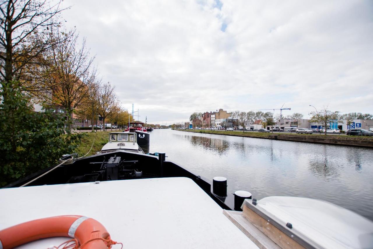 Houseboat Jana - With Sauna And Terrace Hotel Brugge Ngoại thất bức ảnh